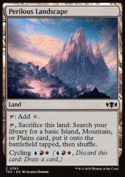 Perilous Landscape - Commander: Tarkir: Dragonstorm (Common) [TDC-383]