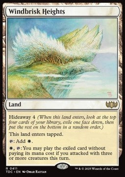 Windbrisk Heights - Commander: Tarkir: Dragonstorm (Rare) [TDC-411]