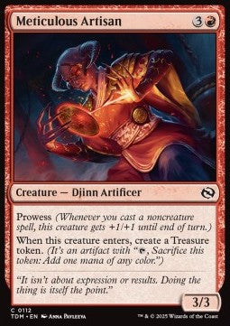 Meticulous Artisan - Tarkir: Dragonstorm (Common) [TDM-112]