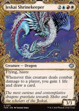 Jeskai Shrinekeeper - Tarkir: Dragonstorm: Extras (Uncommon) [XTDM-311]