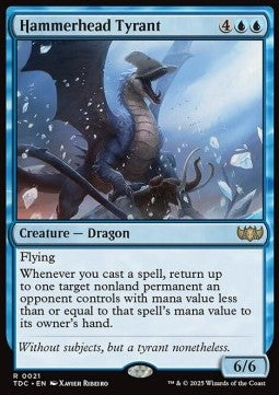 Hammerhead Tyrant - Commander: Tarkir: Dragonstorm (Rare) [TDC-21]