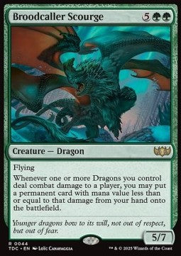 Broodcaller Scourge - Commander: Tarkir: Dragonstorm (Rare) [TDC-44]