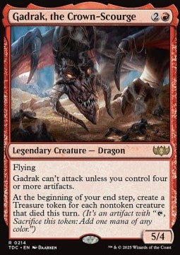 Gadrak, the Crown-Scourge - Commander: Tarkir: Dragonstorm (Rare) [TDC-214]