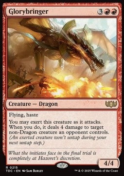 Glorybringer - Commander: Tarkir: Dragonstorm (Rare) [TDC-215]