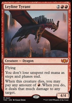 Leyline Tyrant - Commander: Tarkir: Dragonstorm (Mythic) [TDC-221]