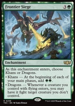 Frontier Siege - Commander: Tarkir: Dragonstorm (Rare) [TDC-256]