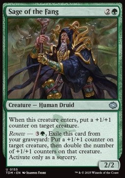 Sage of the Fang - Tarkir: Dragonstorm (Uncommon) [TDM-155]