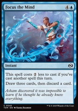 Focus the Mind - Tarkir: Dragonstorm (Common) [TDM-45]