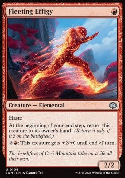 Fleeting Effigy - Tarkir: Dragonstorm (Uncommon) [TDM-108]