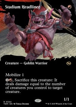 Stadium Headliner - Tarkir: Dragonstorm: Extras (Rare) [XTDM-344]