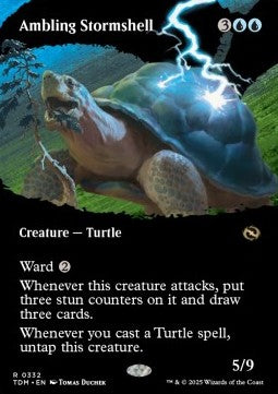 Ambling Stormshell - Tarkir: Dragonstorm: Extras (Rare) [XTDM-332]