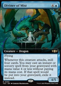 Diviner of Mist - Commander: Tarkir: Dragonstorm: Extras (Rare) [XTDC-60]