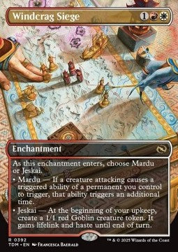 Windcrag Siege - Tarkir: Dragonstorm: Extras (Rare) [XTDM-392]