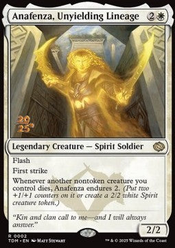 Anafenza, Unyielding Lineage (V.1) - Tarkir: Dragonstorm: Promos (Rare) [PTDM-2]