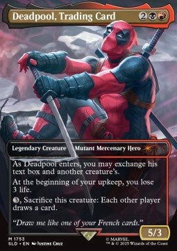 Deadpool, Trading Card - Secret Lair Drop Series: Marvel Superdrop (Mythic) [SLDMVL-1753]