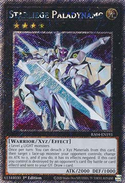 Starliege Paladynamo (V.1 - Platinum Secret Rare) - Quarter Century Stampede (Platinum Secret Rare) [RA04-193]