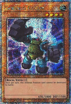 Gogogo Golem (V.2 - Quarter Century Secret Rare) - Quarter Century Stampede (Quarter Century Secret Rare) [RA04-152]