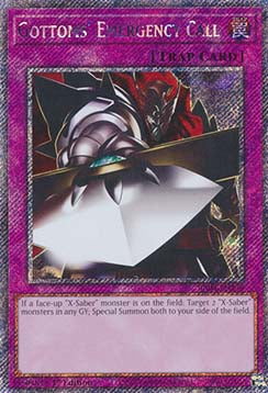 Gottoms' Emergency Call (V.1 - Platinum Secret Rare) - Quarter Century Stampede (Platinum Secret Rare) [RA04-138]