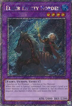 Elder Entity Norden (V.1 - Platinum Secret Rare) - Quarter Century Stampede (Platinum Secret Rare) [RA04-226]