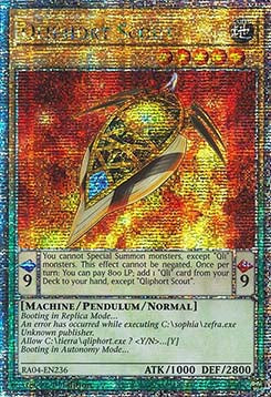 Qliphort Scout (V.2 - Quarter Century Secret Rare) - Quarter Century Stampede (Quarter Century Secret Rare) [RA04-236]