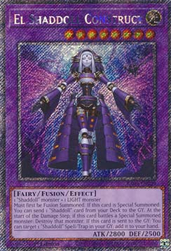 El Shaddoll Construct (V.1 - Platinum Secret Rare) - Quarter Century Stampede (Platinum Secret Rare) [RA04-229]