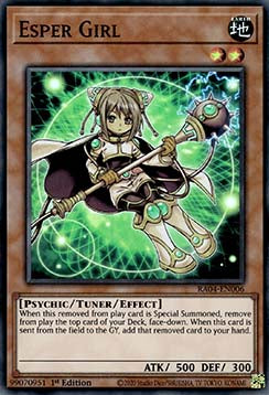 Esper Girl (V.1 - Super Rare) - Quarter Century Stampede (Super Rare) [RA04-006]