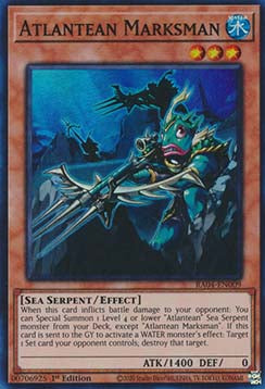 Atlantean Marksman (V.1 - Super Rare) - Quarter Century Stampede (Super Rare) [RA04-009]