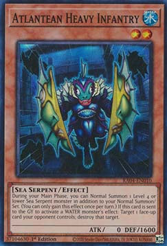 Atlantean Heavy Infantry (V.1 - Super Rare) - Quarter Century Stampede (Super Rare) [RA04-010]