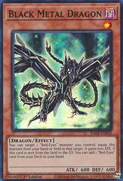 Black Metal Dragon (V.1 - Super Rare) - Quarter Century Stampede (Super Rare) [RA04-016]