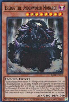 Erebus the Underworld Monarch (V.1 - Super Rare) - Quarter Century Stampede (Super Rare) [RA04-019]