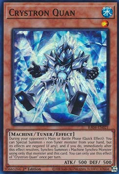 Crystron Quan (V.1 - Super Rare) - Quarter Century Stampede (Super Rare) [RA04-021]