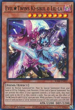 EvilTwins Ki-sikil & Lil-la (V.1 - Super Rare) - Quarter Century Stampede (Super Rare) [RA04-037]