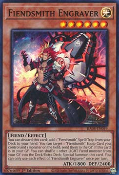 Fiendsmith Engraver (V.1 - Super Rare) - Quarter Century Stampede (Super Rare) [RA04-049]