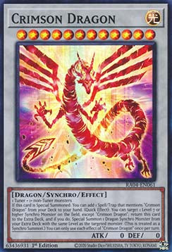 Crimson Dragon (V.1 - Super Rare) - Quarter Century Stampede (Super Rare) [RA04-061]