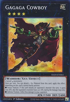Gagaga Cowboy (V.1 - Super Rare) - Quarter Century Stampede (Super Rare) [RA04-064]