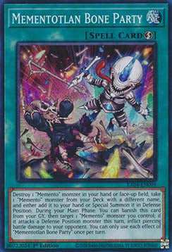 Mementotlan Bone Party (V.1 - Super Rare) - Quarter Century Stampede (Super Rare) [RA04-099]