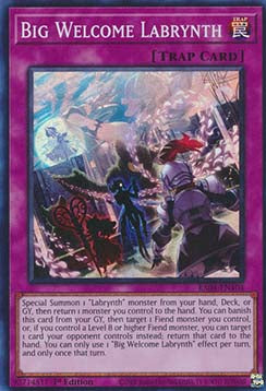 Big Welcome Labrynth (V.1 - Super Rare) - Quarter Century Stampede (Super Rare) [RA04-104]