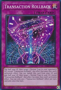 Transaction Rollback (V.1 - Super Rare) - Quarter Century Stampede (Super Rare) [RA04-105]