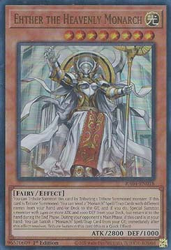 Ehther the Heavenly Monarch (V.2 - Ultra Rare) - Quarter Century Stampede (Ultra Rare) [RA04-018]