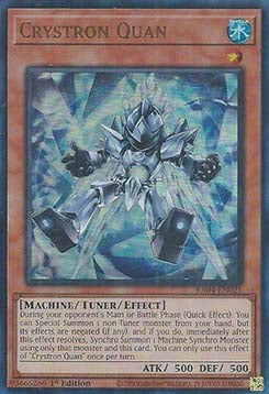 Crystron Quan (V.2 - Ultra Rare) - Quarter Century Stampede (Ultra Rare) [RA04-021]