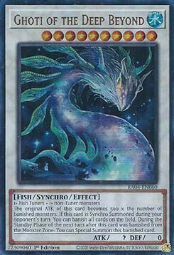 Ghoti of the Deep Beyond (V.2 - Ultra Rare) - Quarter Century Stampede (Ultra Rare) [RA04-060]