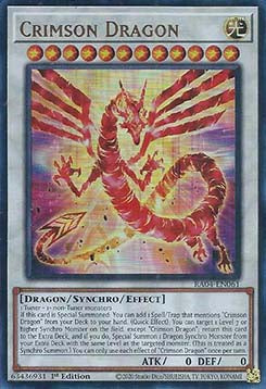 Crimson Dragon (V.2 - Ultra Rare) - Quarter Century Stampede (Ultra Rare) [RA04-061]