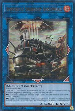 Amphibious Swarmship Amblowhale (V.2 - Ultra Rare) - Quarter Century Stampede (Ultra Rare) [RA04-077]
