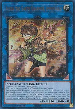 Aussa the Earth Charmer, Immovable (V.2 - Ultra Rare) - Quarter Century Stampede (Ultra Rare) [RA04-078]