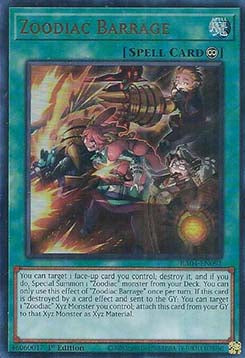 Zoodiac Barrage (V.2 - Ultra Rare) - Quarter Century Stampede (Ultra Rare) [RA04-091]