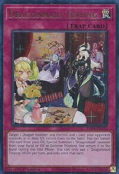Dragonmaid Tidying (V.2 - Ultra Rare) - Quarter Century Stampede (Ultra Rare) [RA04-102]
