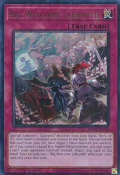 Big Welcome Labrynth (V.2 - Ultra Rare) - Quarter Century Stampede (Ultra Rare) [RA04-104]