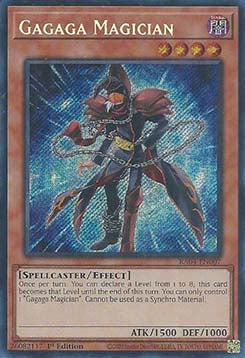 Gagaga Magician (V.3 - Secret Rare) - Quarter Century Stampede (Secret Rare) [RA04-007]
