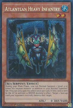 Atlantean Heavy Infantry (V.3 - Secret Rare) - Quarter Century Stampede (Secret Rare) [RA04-010]