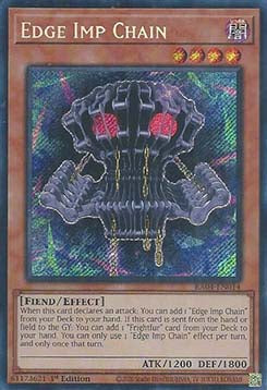Edge Imp Chain (V.3 - Secret Rare) - Quarter Century Stampede (Secret Rare) [RA04-014]